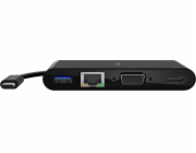 Belkin AVC005BTBK dokovací stanice/replikátor portů Kabel USB 3.2 Gen 1 (3.1 Gen 1) Type-C Černá