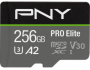 PNY PRO Elite microSDXC 256GB , SD P-SDU256V32100PRO-GE