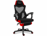 Huzaro Combat 3.0 Gaming armchair Mesh seat Black Red