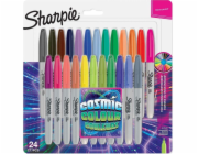 Permanent Marker Set Sharpie Cosmic Colors - 24 colors