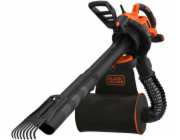 Zahradní vysavač a fukar 3v1, 3000W BEBLV301 BLACK+DECKER