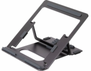 POUT EYES3 ANGLE - Aluminum portable laptop stand grey