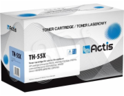 Actis Tonerová kazeta TH-55X (náhrada za HP 55X CE255X, Canon CRG-724H; standardní; 12500 stran; černá)