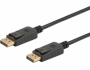 Savio CL-137 DisplayPort cable 3 m Black