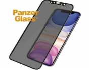 PanzerGlass Case Friendly - Ochrana obrazovky pro mobilní telefon - sklo - s bezpečnostním filtrem - černá - pro Apple iPhone 11, XR