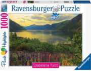 Ravensburger Puzlzle 1000 kusů Skandinávské krajiny 2