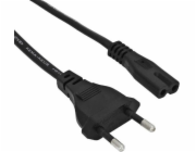 Akyga Napájecí kabel IEC C7 2pin 1.5m EU plug