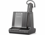 Plantronics Savi 8240 Office/Mono/USB/DECT/Bezdrát/Stand/Černá-stříbrná