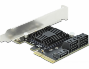 DeLOCK PCIe 5P SATA x4 LP, karta rozhraní