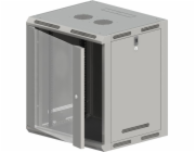 Alantec SW-12U-600-600-N-DSJ-OP-RP-B-S rack cabinet Wall mounted rack 19  12U 600 mm Gray