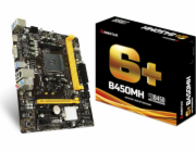 BIOSTAR B450, AM4, 2xDDR4, VGA/HDMI, 1xPCIe x16, 2xPCIe x1, 1xM.2, 4xSATA, GbE LAN, mATX 