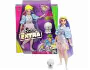 Barbie Extra Moda Panenka Barbie - Holografická sukně (GRN27/GVR05)