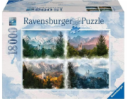 Ravensburger puzzle pohádkový zámek ve 4 ročních obdobích