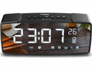 GreenBlue bluetooth clock radio  FM  aux-in  6W  temperature  alarm  clock  2200mAh battery  GB200