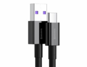 Baseus CATYS-01 Baseus Superior Series rychlonabíjecí kabel USB/USB-C 66W 1m černá