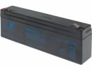 MPL MW POWER MW 2.2-12 UPS battery Lead-acid accumulator AGM Maintenance-free 12 V 2 2 Ah Black