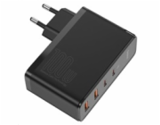 Baseus GaN2 Pro rychlonabíjecí adaptér 2x USB-C + 2x USB-A 100W černá