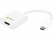 Techly USB-C USB adaptér na HDMI White (020409)