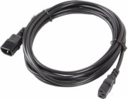 Lanberg IEC 320 C13 - C14, 5m černý kabel