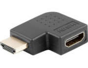 Lanberg AV adaptér HDMI - HDMI černý (AD-0035-BK)