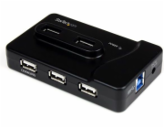 StarTech USB HUB 1x USB-A pro nabíjení + 6x USB-A 3.0 (ST7320USBC)