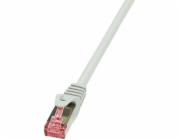 LogiLink Patchcord CAT.6 S/FTP 0,25 m, szary (CQ2012S)