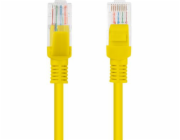 LANBERG PCU6-10CC-0150-Y Patchcord RJ45 cat. 6 UTP 1.5m yellow