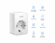 TP-Link Tapo P100(1-pack)(EU) chytrá WiFi mini zásuvka (2300W,10A,2,4 GHz,BT)