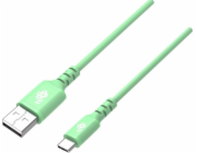 USB kabel TB TB USB-USB C kabel 1m silikonový zelený