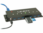 Lindy 7 Port USB 3.0 Metall, USB-Hub 43128