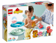 LEGO 10966 DUPLO Badewannenspaß: Schwimmende Tierinsel, Konstruktionsspielzeug