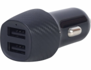 GEMBIRD TA-U2C48A-CAR-01 2port USB car charger 4.8A black