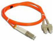 Alantec FOC-LCSC-9SMD-1 fibre optic cable 1 m LC SC G.652D Yellow