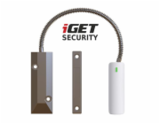 iGET SECURITY EP21 - Bezdrátový magnetický senzor pro železné dveře/okna/vrata pro alarm iGET SECURITY M5, dosah 1km