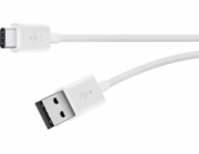 Belkin USB kabel USB-A na USB-C kabel 3m bílý