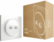 Fibaro Walli N zásuvka 2 x RJ-45 Bílá