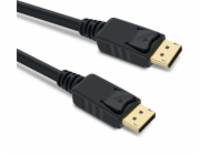 PREMIUMCORD Kabel DisplayPort 1.4 přípojný kabel M/M, zlacené konektory, 5m