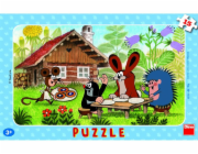 Dino Puzzle Krtek na návštěvě