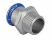 Geberit d 18 mm x 3/4" Adaptér