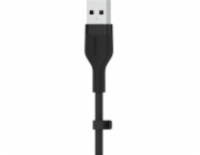 Belkin Flex Lightning/USB-A 1m mfi cert., cerný    CAA008bt1MBK