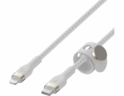 Belkin Flex Lightning/USB-C 15W 1m mfi.cert. bílý   CAA011bt1MWH