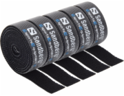 Sandberg 520-33 Cable Velcro Strap 5-pack