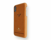 VixFox Card Slot Back Shell for Samsung S9 caramel brown