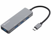 Sandberg 336-32 USB-C Hub 1xUSB3.0+3x2.0 Saver