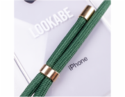 Lookabe Necklace iPhone Xs Max gold green loo015