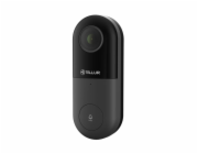 Tellur Video DoorBell WiFi, 1080P, PIR, Wired, Black