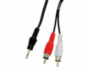 Sbox 3.5-2RCA-M/M-2/R 3.5mm M.->2 X RCA M, 2M