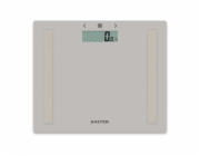 Salter 9113 GY3R Compact Glass Analyser Bathroom Scales - Grey