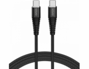 Savio CL-160 USB cable 2 m USB 2.0 USB C - USB C Black