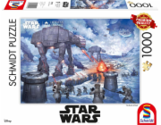 Puzzle Premium kvality 1000 dílků THOMAS KINKADE Battle for Hoth (Star Wars)